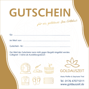 Goldauszeit Gutschein